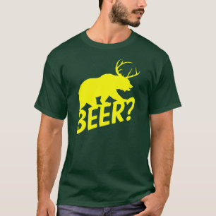 Camiseta A cerveja dos cervos do urso