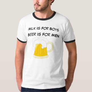 Camiseta A cerveja é para homens