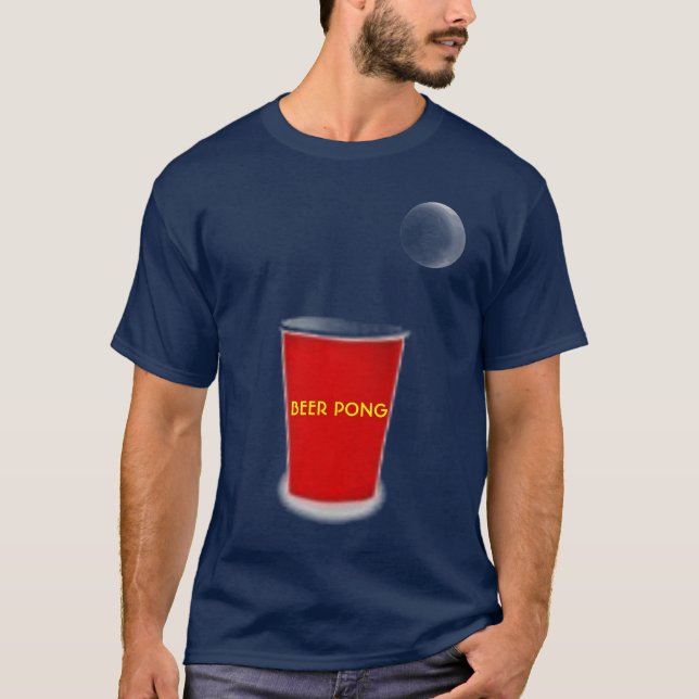 Camiseta A CERVEJA PONG ORDENA o t-shirt (Frente)