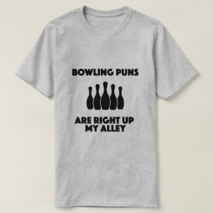 Camiseta A chalaça da boliche é direito acima de meu