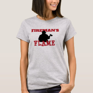 Camiseta A Chama do Homem de Silhuette