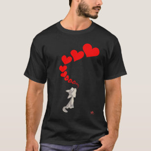 Camiseta A chamada do t-shirt do amor simples (oon do