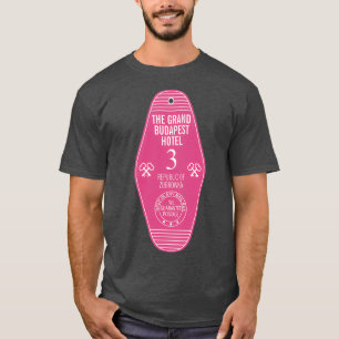 Camiseta A chave do Hotel Grand Budapest