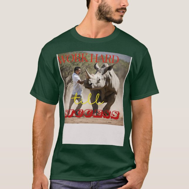 Camiseta "A Chave para Alcançar seus Sonhos" (Frente)