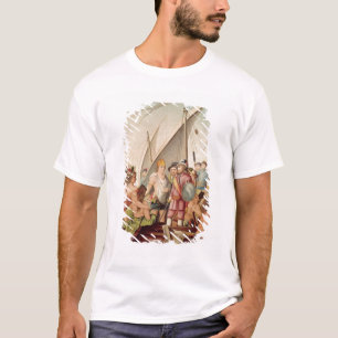 Camiseta A chegada de Hernando Cortes em México