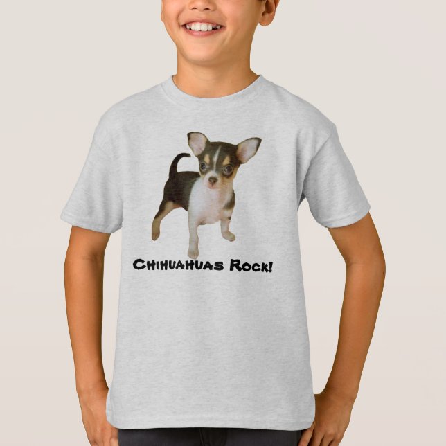 Camiseta A chihuahua Cutie caçoa o t-shirt unisex (Frente)
