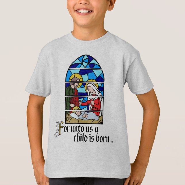 Camiseta A Child is born (Frente)