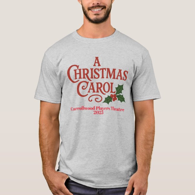 Camiseta A Christmas Carol 2025 Cast T-Shirt (Frente)
