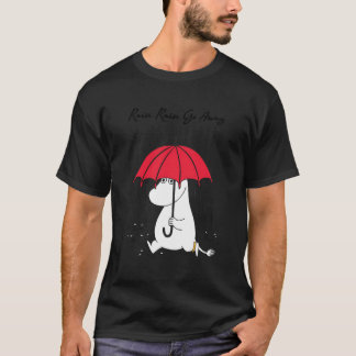 Camiseta A Chuva Das Moomins Vai Embora