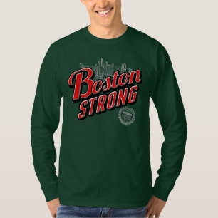 Camiseta A cidade de Boston forte recorda