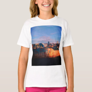 Camiseta A cidade, do muro do grafite.