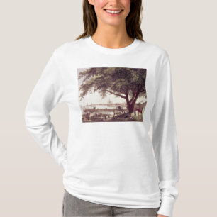 Camiseta A cidade e o porto de Philadelphfia, de