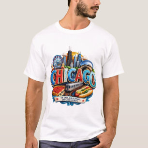 CAMISETA A CIDADE VENTOSA CHICAGO
