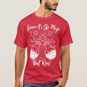 Camiseta A ciência é como a magia, mas a ciência engraçada