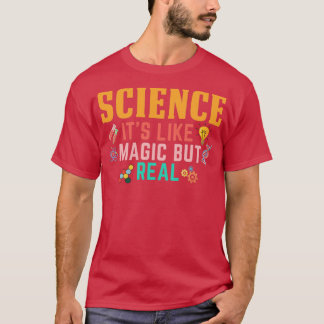 Camiseta A ciência é como mágica, mas real2