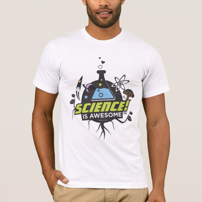 Camiseta A ciência é impressionante (Frente)