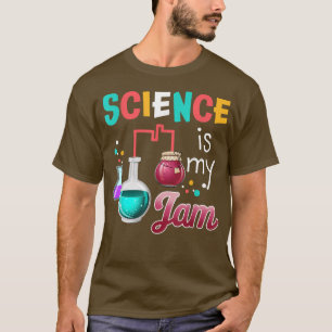 Camiseta A Ciência É O Meu Laboratório De Ciência De Profes