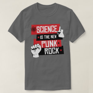 Camiseta A ciência é o novo punk rock