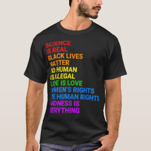 Camiseta A ciência é o verdadeiro orgulho da rainha do LGTB