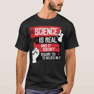 CAMISETA A CIÊNCIA É REAL