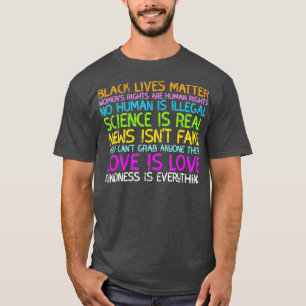 Camiseta A ciência é real O olhar original desolado