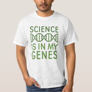 Camiseta A Ciência Está Nos Meus Genes