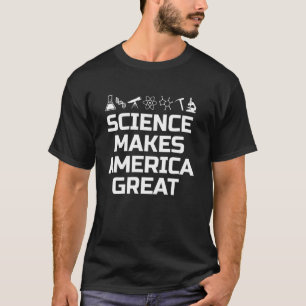 Camiseta A Ciência Faz a América Grande! Marcha