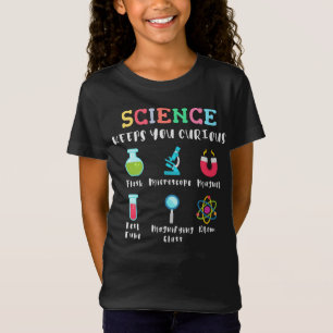 Camiseta A ciência mantém você curioso