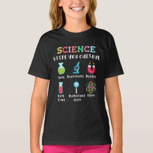Camiseta A ciência mantém você curioso