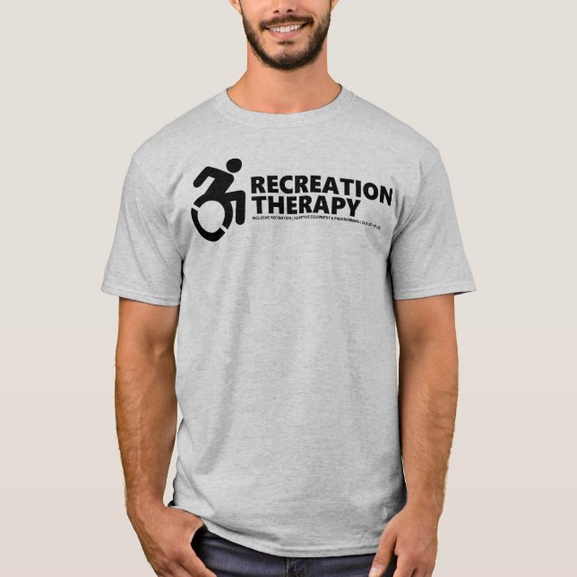 Camiseta A Cinza de Terapia de Recreio T-Shirt (Frente)