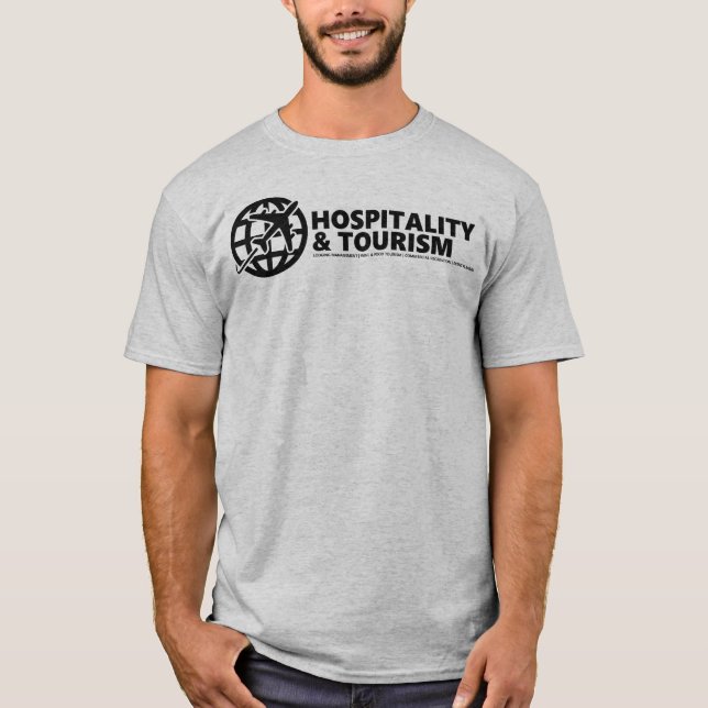 Camiseta A Cinza Hospitalar e Turismo T-Shirt (Frente)