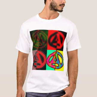 Camiseta a circundados estilo