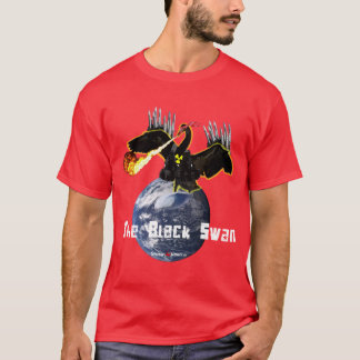 Camiseta A cisne preta