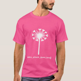 Camiseta A citação da Inspo vai para aqui