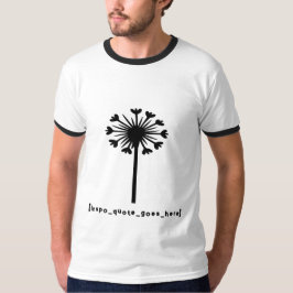 Camiseta A citação da Inspo vai para aqui