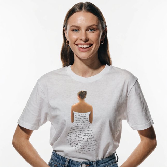 Camiseta A Citação da Noiva (Criador carregado)