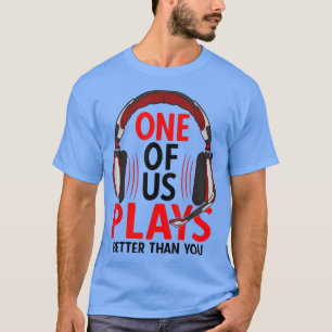 Camiseta A Citação do Jogo do Fone de Ouvido dos Jogadores
