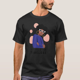 Camiseta A classe africana afro-americana é Eterno