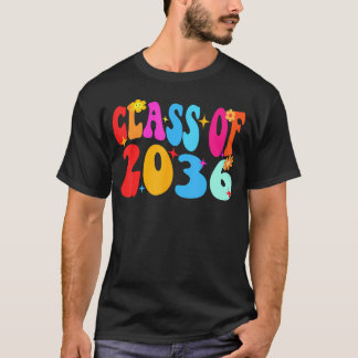Camiseta A Classe De Groovy De 2036 Cresce Comigo Primeiro 