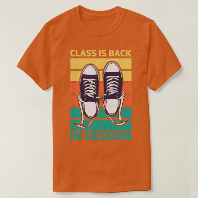 Camiseta A Classe Está De Volta (Frente do Design)