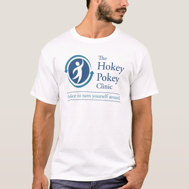 Camiseta A clínica do Pokey de Hokey (Frente)