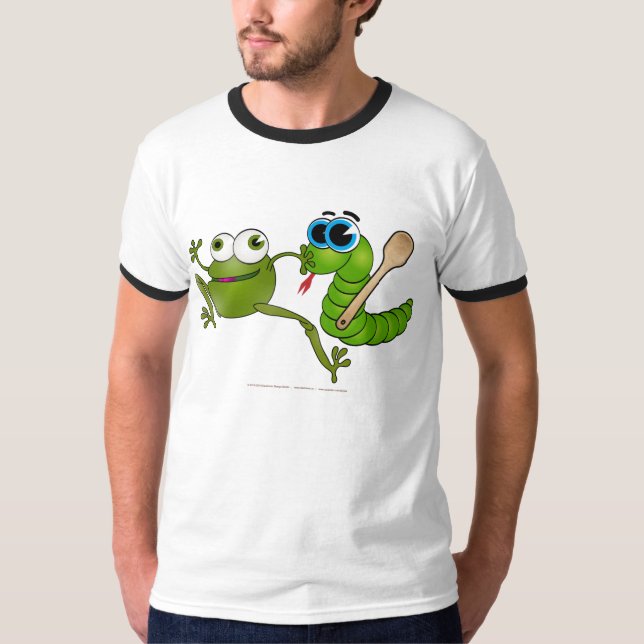 Camiseta A Cobra Correndo (Ide Zmija) 02 (Frente)