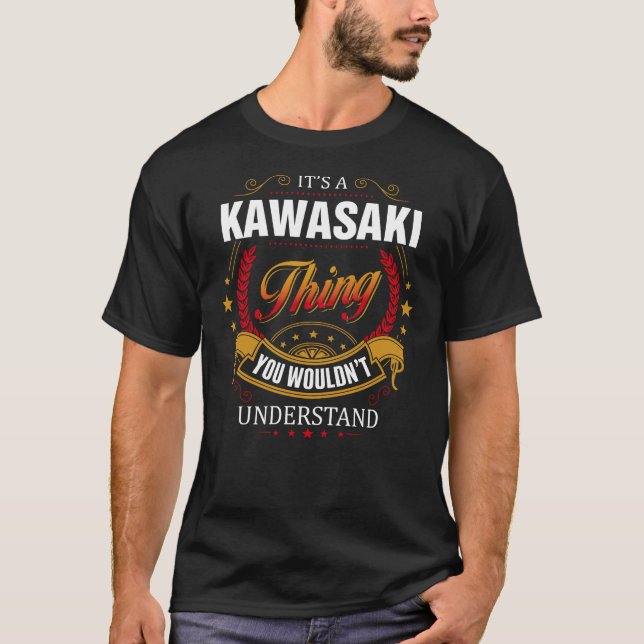 Camiseta A coisa de KAWASAKI que você não entenderia (Frente)