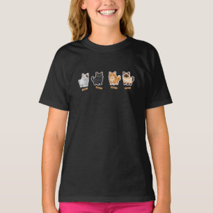 Camiseta A coleção de gatos japoneses Fluffy Bread