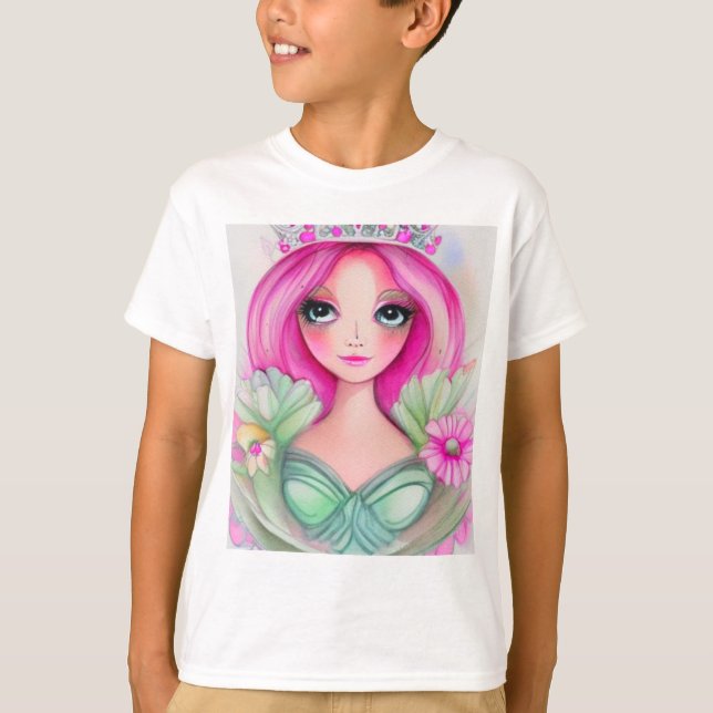 Camiseta A Coleção Princesa (Frente)