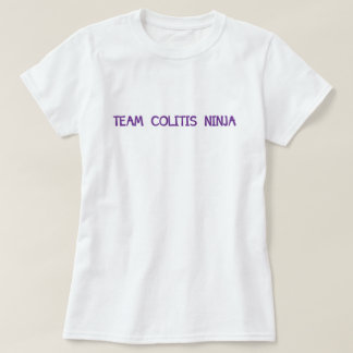 Camiseta A colite Ninja da equipe TOMA o T das ETAPAS