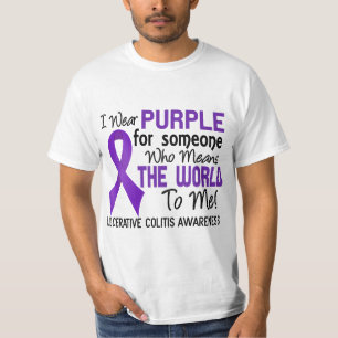 Camiseta A colite ulcerosa significa-me o mundo 2