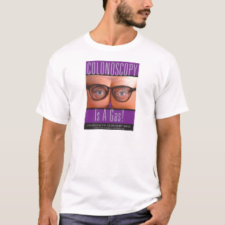 Camiseta A colonoscopia é um gás!