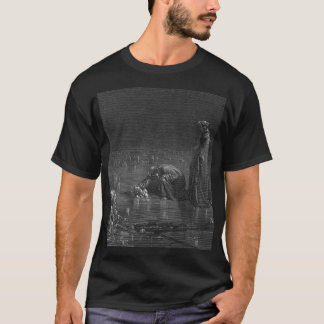 Camiseta A comédia divina A de Dante