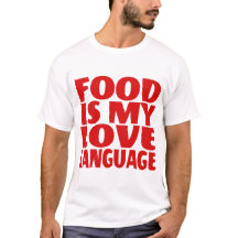 A comida é a minha língua de amor